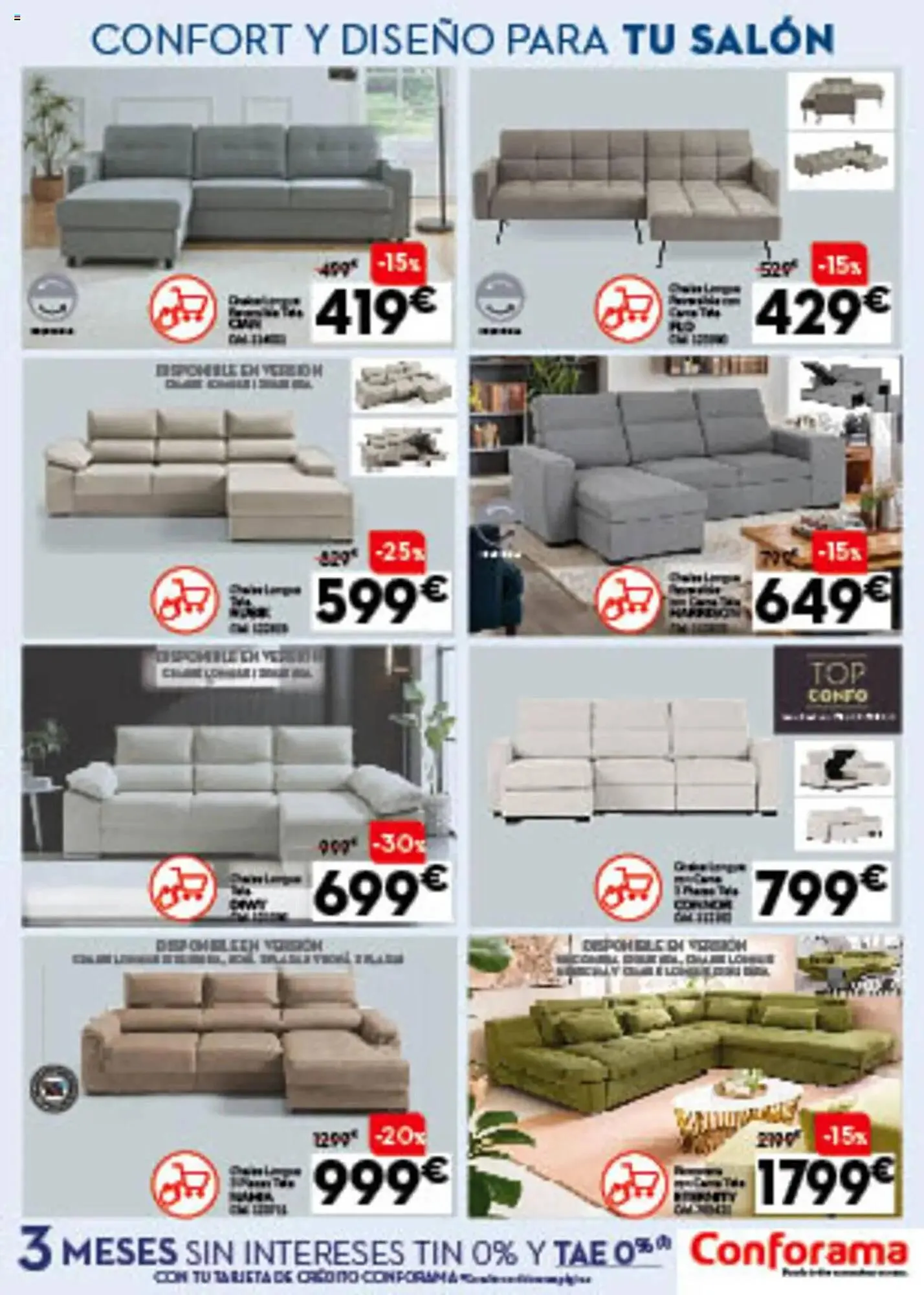 Catálogo de Folleto Conforama 31 de julio al 27 de agosto 2025 - Página 17