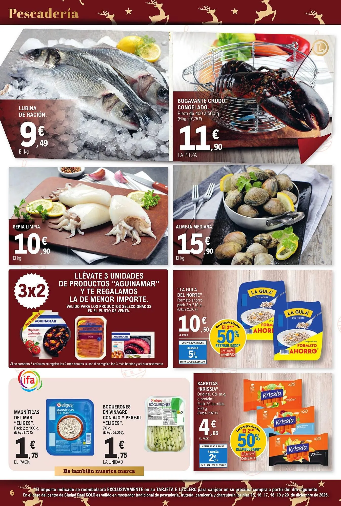 Catálogo de Catálogo E.Leclerc 15 de diciembre al 24 de diciembre 2025 - Página 6