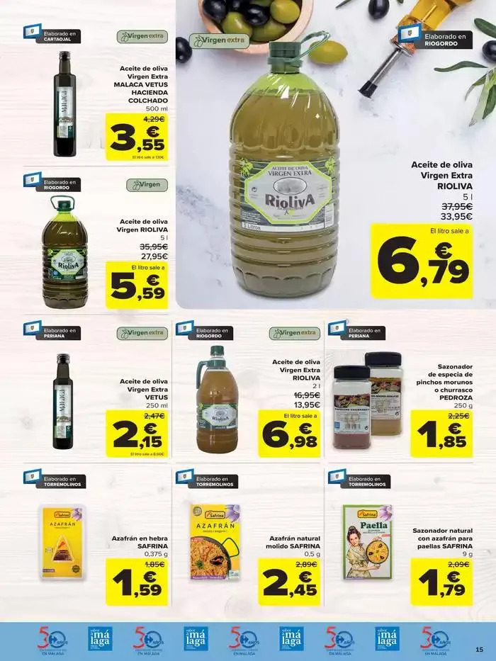 Catálogo de Sabor a Málaga 17 de febrero al 1 de marzo 2025 - Página 15