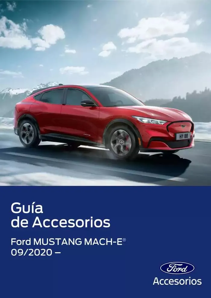 Catálogo de Ford de accesorios Ford Mustang Mach-E 13 de noviembre al 13 de noviembre 2025 - Página 1