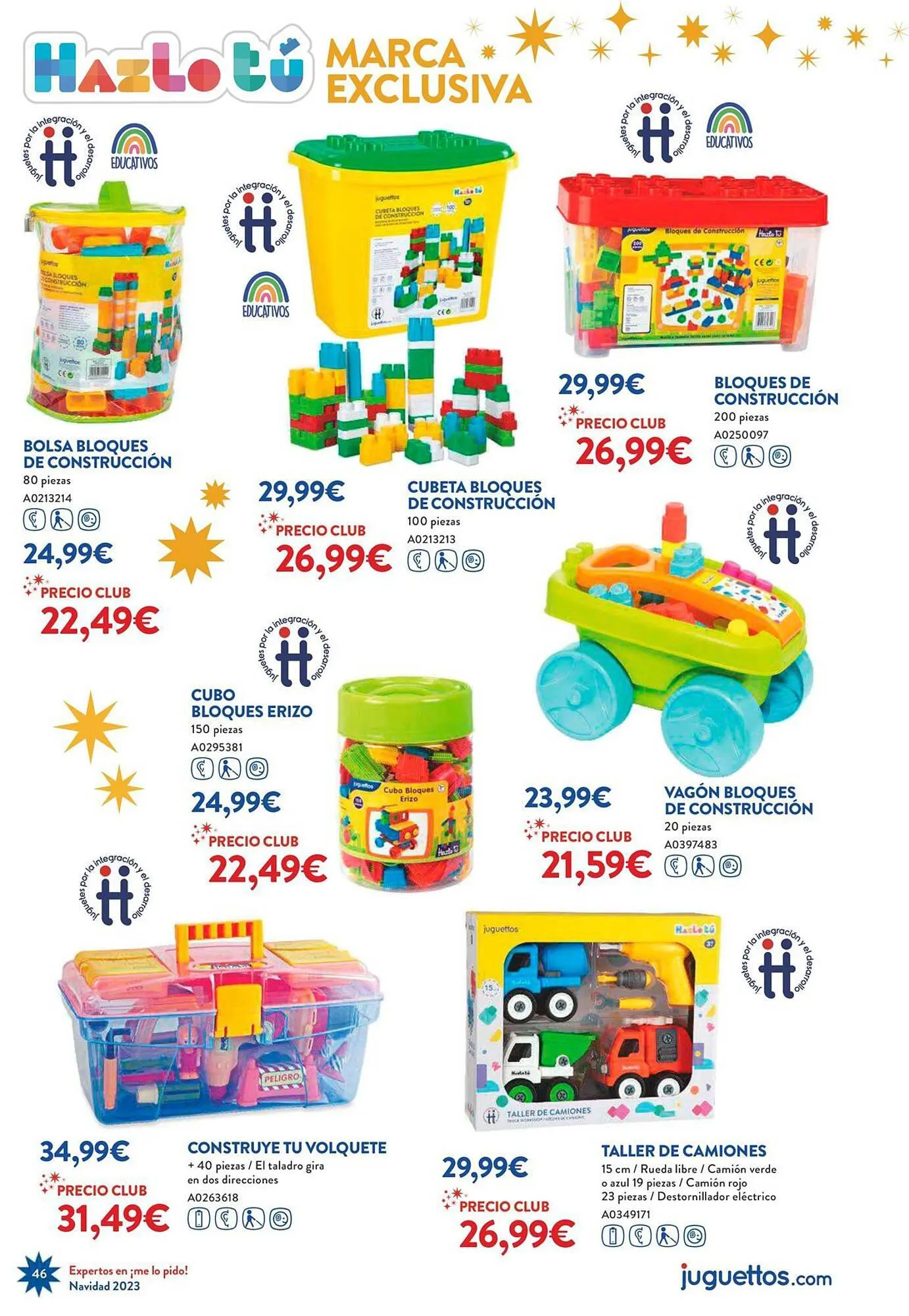 Catálogo de Folleto Juguettos 6 de noviembre al 24 de diciembre 2023 - Página 46