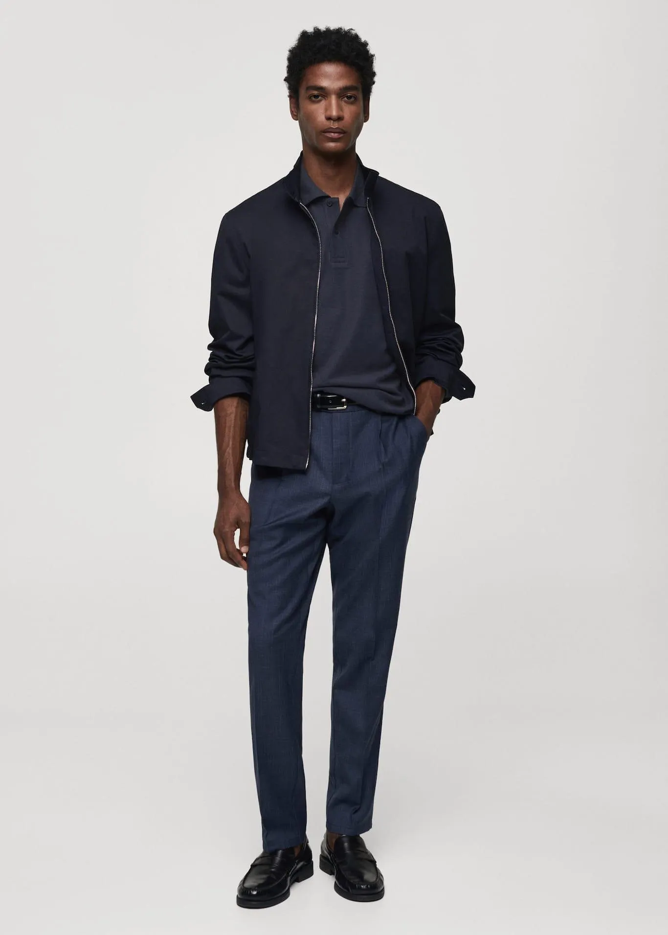 100% cotton pique polo shirt