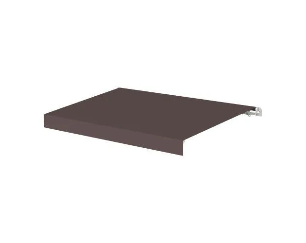 Toldo manual 2,5x2m taupe poly Blooma