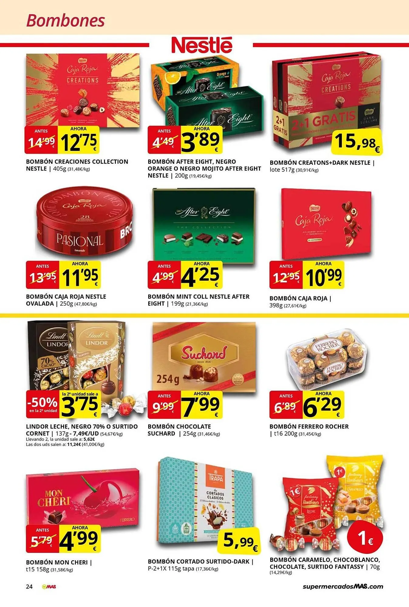 Catálogo de Folleto Supermercados MAS 31 de octubre al 30 de noviembre 2025 - Página 24