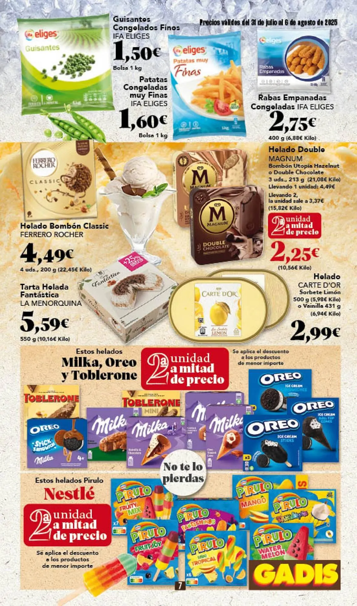 Catálogo de Folleto Gadis 31 de julio al 6 de agosto 2025 - Página 7