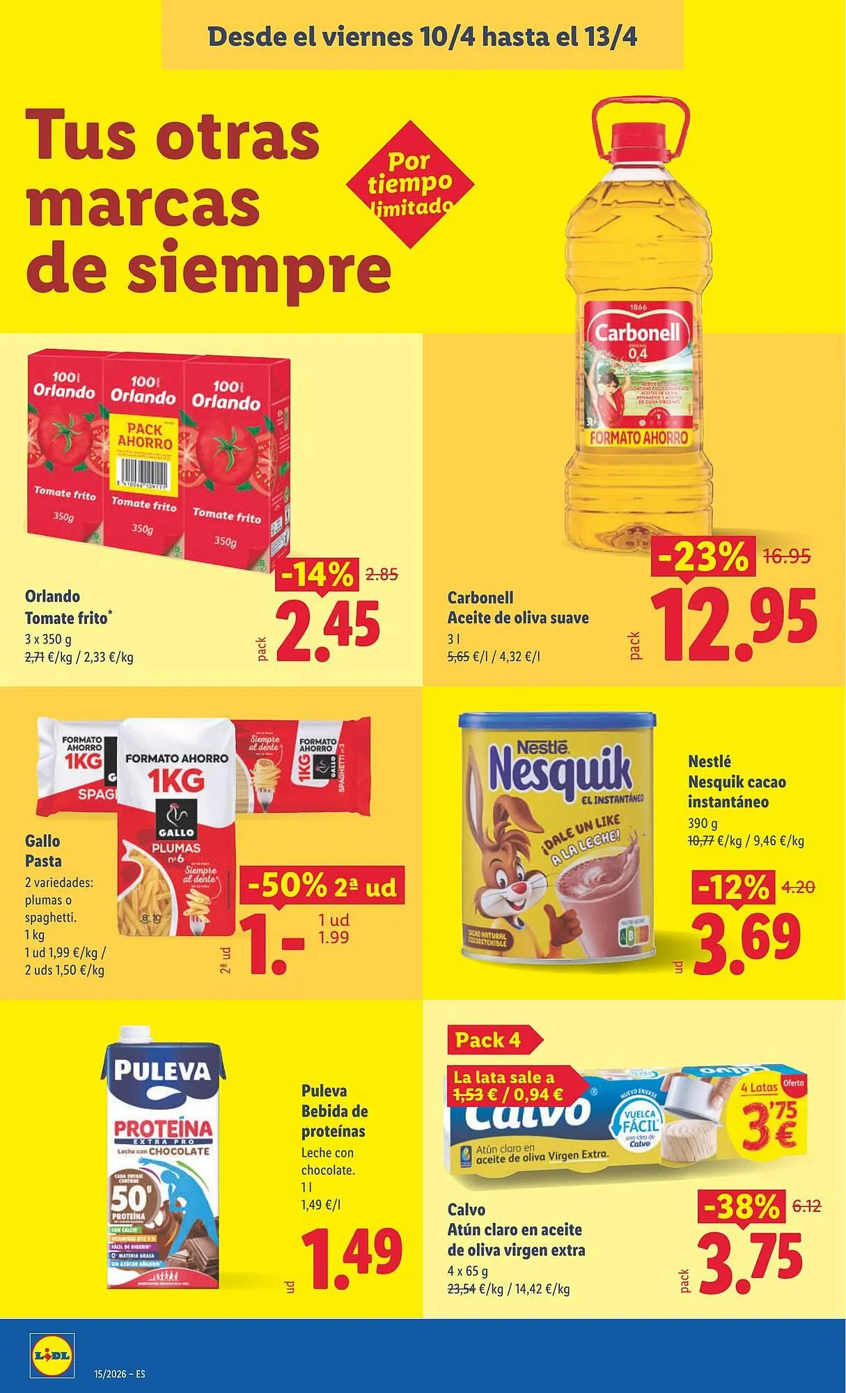 Catálogo de Catálogo Lidl 6 de abril al 12 de abril 2026 - Página 50