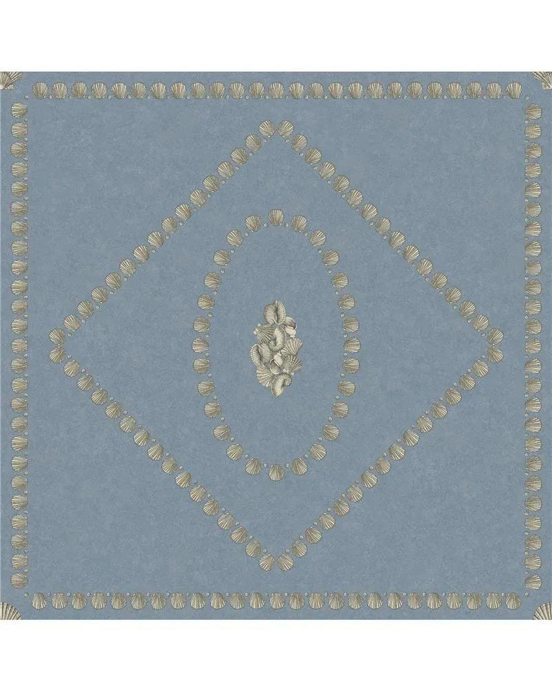 PAPEL PINTADO Conchiglie Gilver On Denim 123-5022