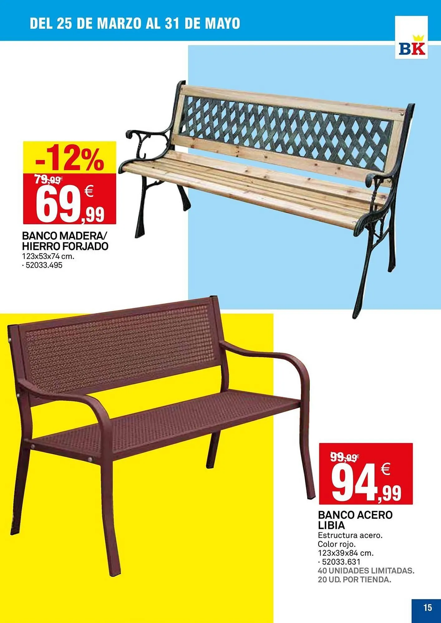 Catálogo de Catálogo Bricoking 25 de marzo al 31 de mayo 2026 - Página 15