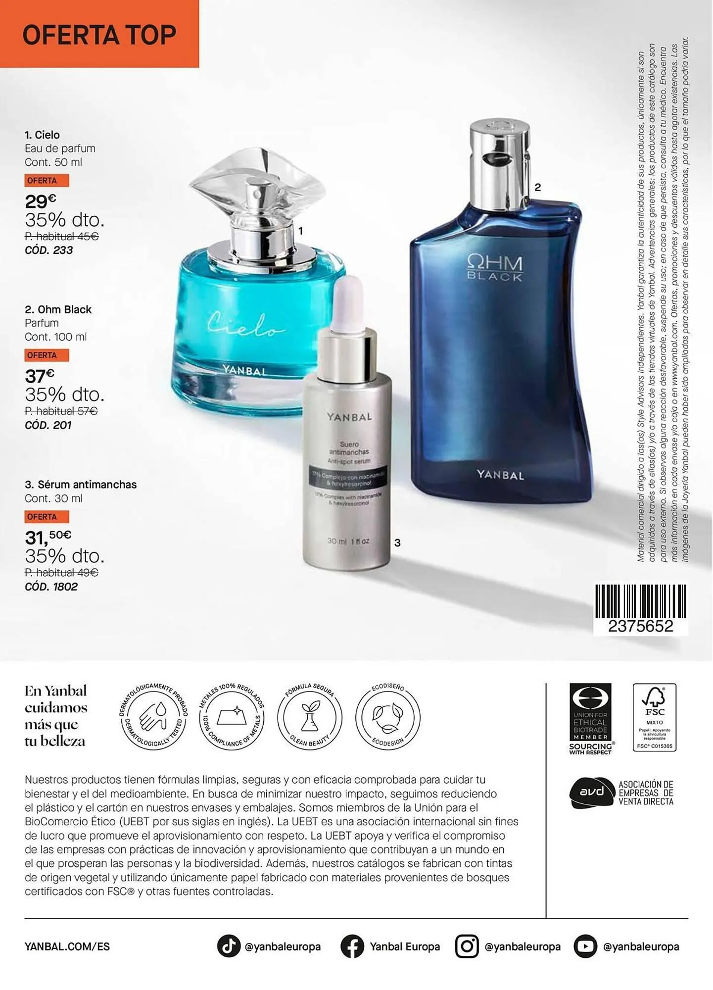 Catálogo de Folleto Yanbal 5 de enero al 30 de enero 2026 - Página 52