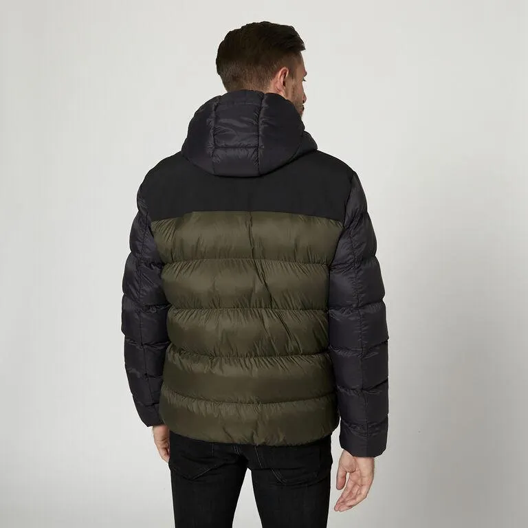 Chaqueta Acolchada Con Capucha