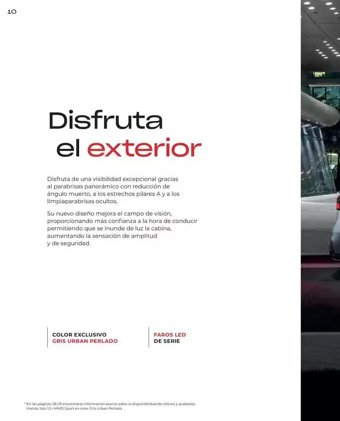 Catálogo de Honda Jazz-Hybrid 30 de agosto al 30 de junio 2025 - Página 10