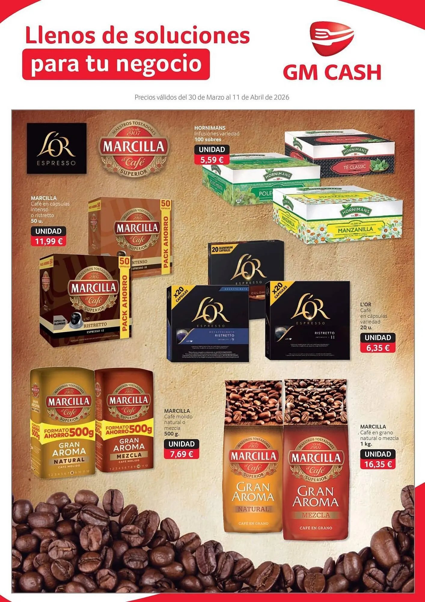 Catálogo de Folleto GM Cash & Carry 31 de marzo al 11 de abril 2026 - Página 1
