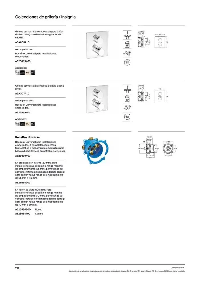 Catálogo de Grifería 9 de enero al 31 de diciembre 2025 - Página 22