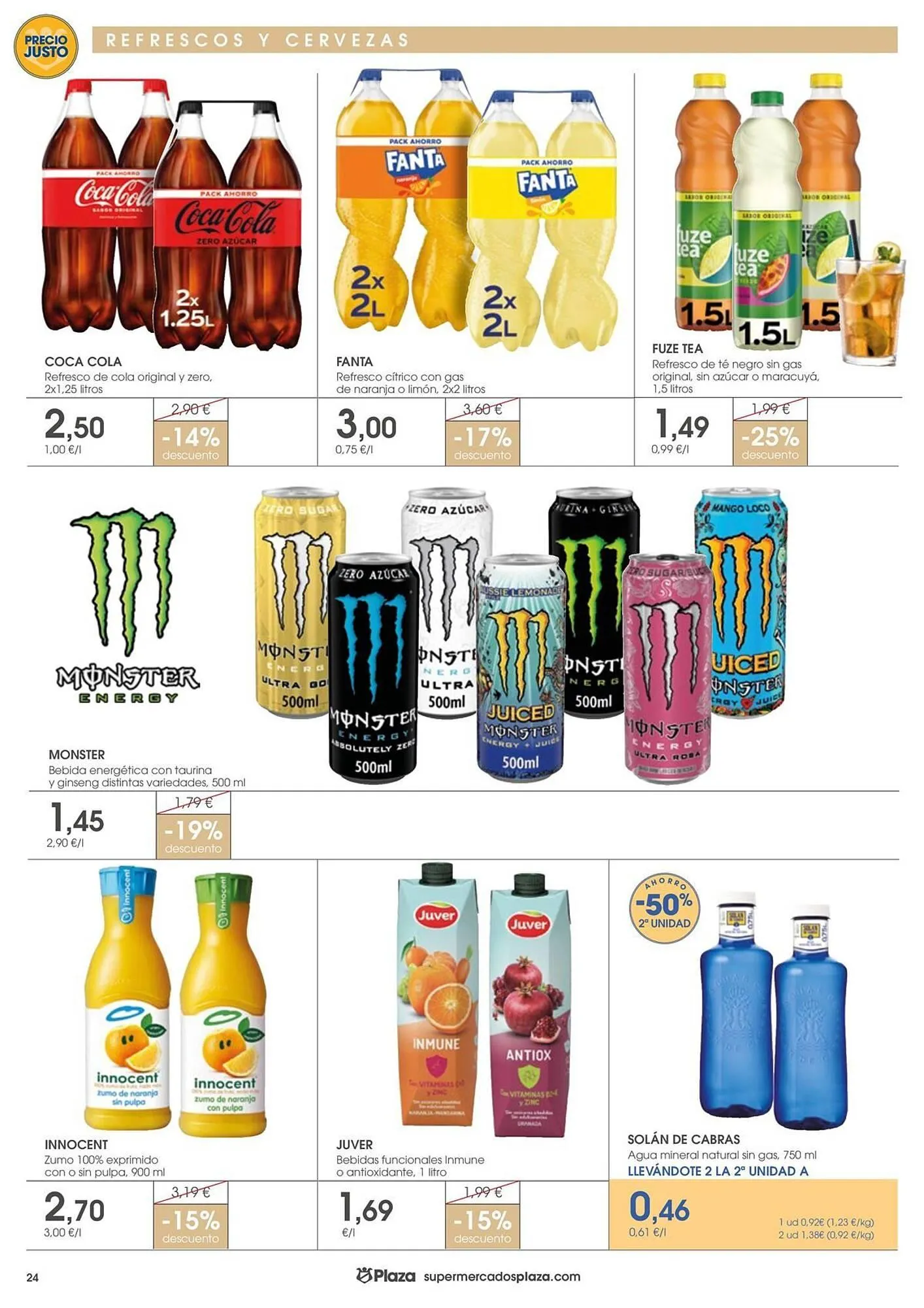 Catálogo de Folleto Supermercados Plaza 20 de octubre al 29 de octubre 2025 - Página 24