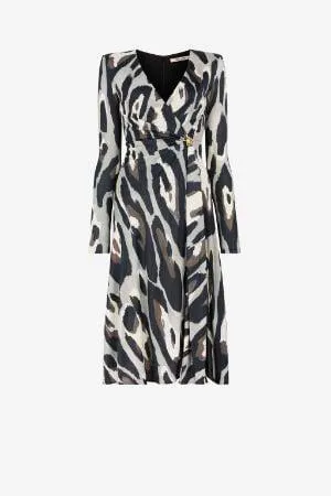 Vestido con estampado Jaguar
