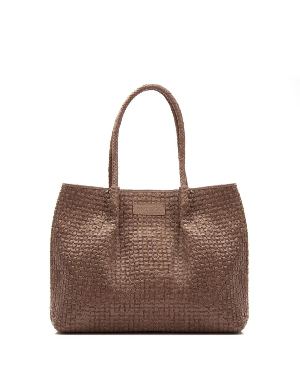 KEISI Piel trenzada visón