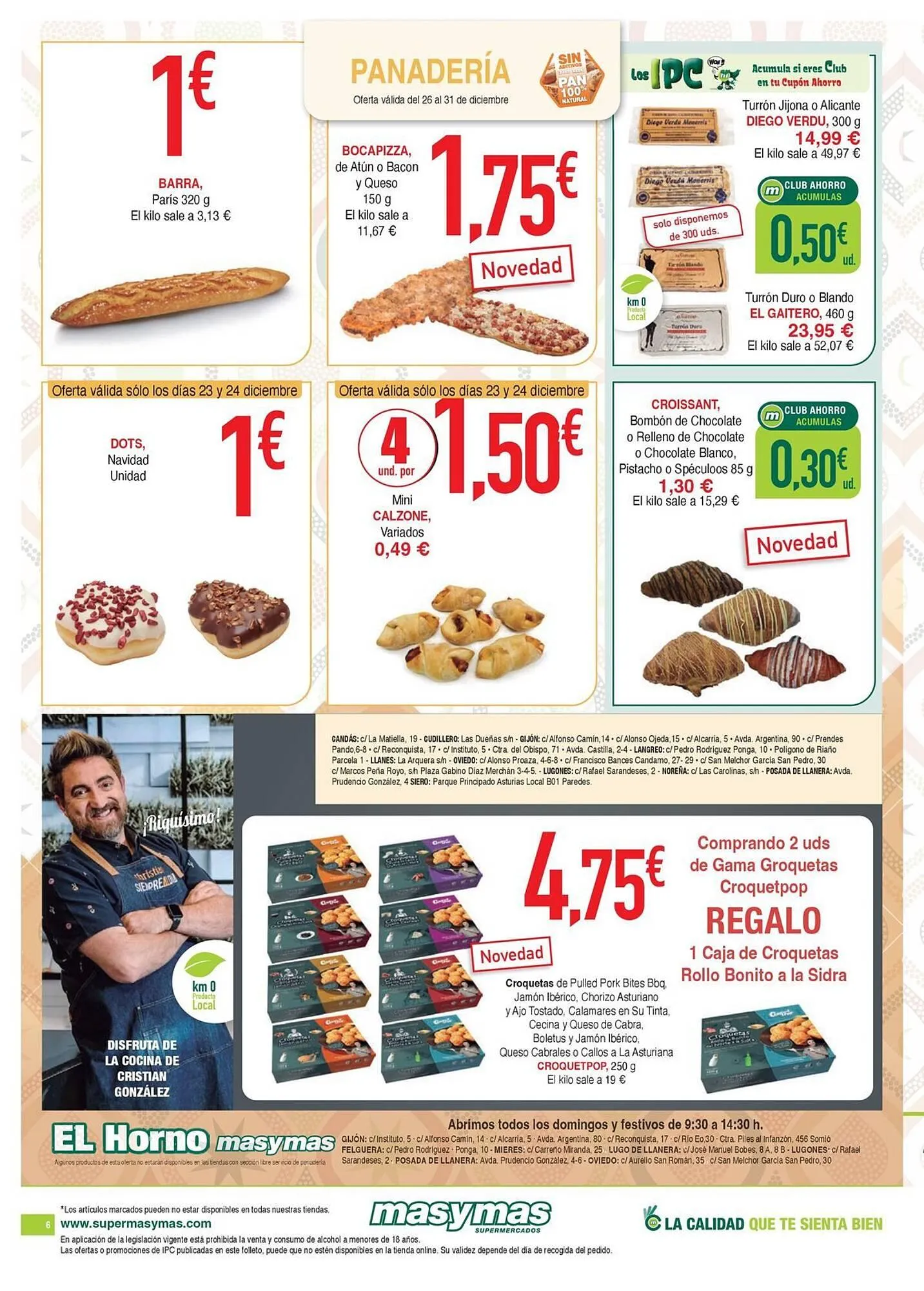 Catálogo de Folleto Masymas 26 de diciembre al 31 de diciembre 2025 - Página 6