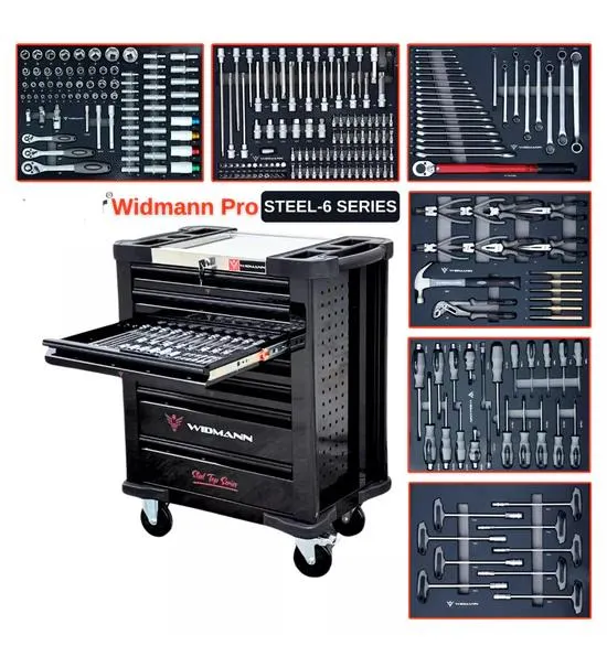 Descubre el NUEVO WIDMANN TAPA DE ACERO - 6 CAJONES