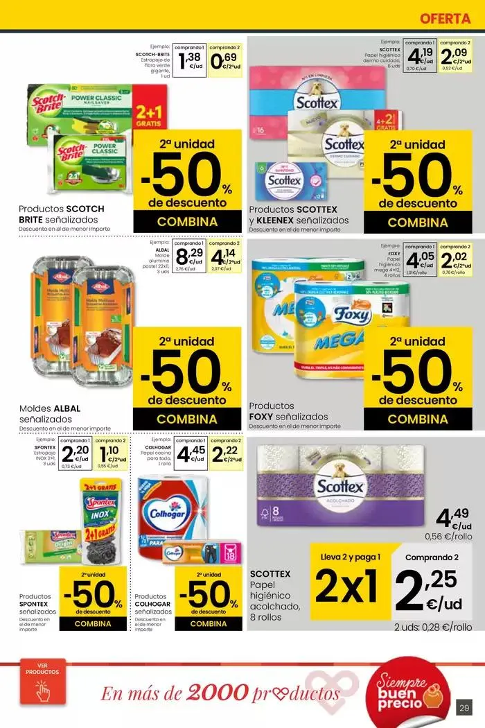 Catálogo de Precio más bajo EROSKI CENTER 13 de marzo al 26 de marzo 2025 - Página 29