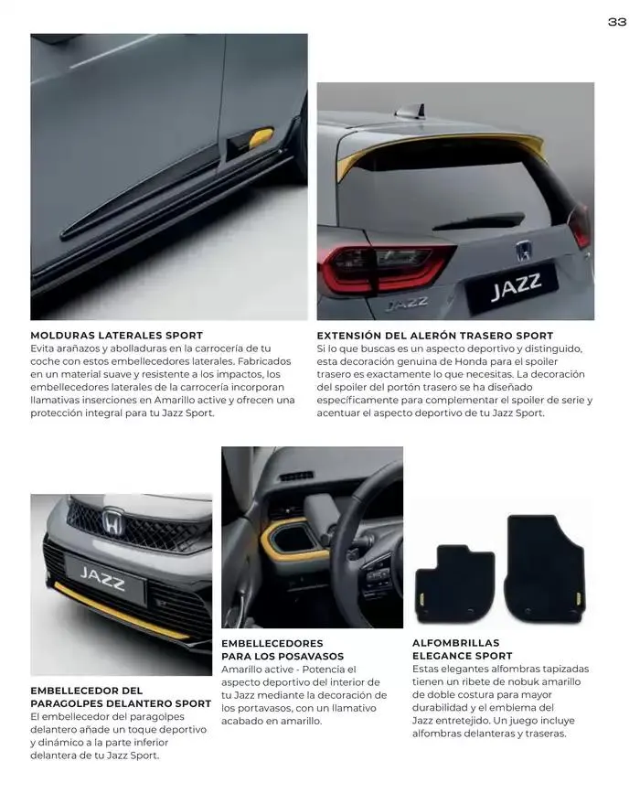 Catálogo de Honda Jazz-Hybrid 30 de agosto al 30 de junio 2025 - Página 31