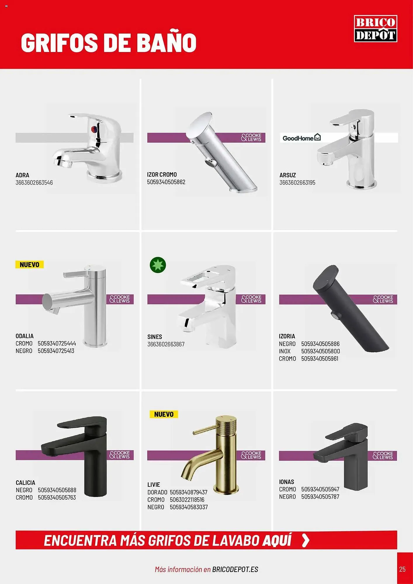 Catálogo de Catálogo Brico Depôt 2 de enero al 30 de junio 2026 - Página 25