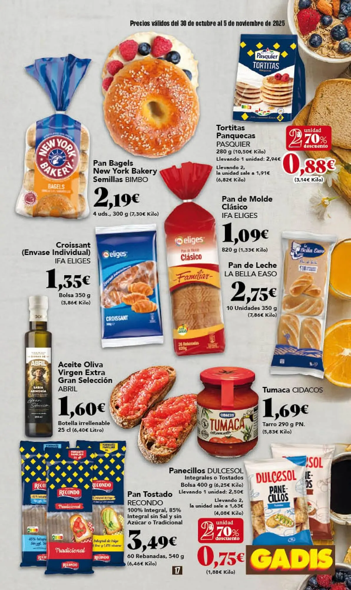 Catálogo de Folleto Gadis 30 de octubre al 5 de noviembre 2025 - Página 17