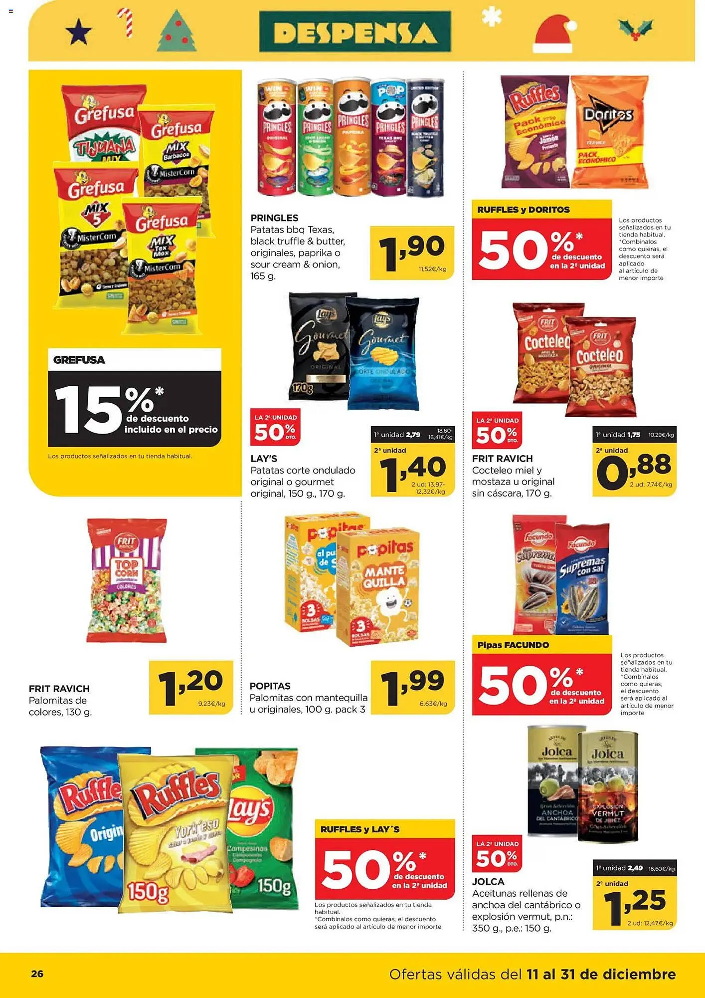 Catálogo de Folleto Alimerka 11 de diciembre al 31 de diciembre 2025 - Página 28