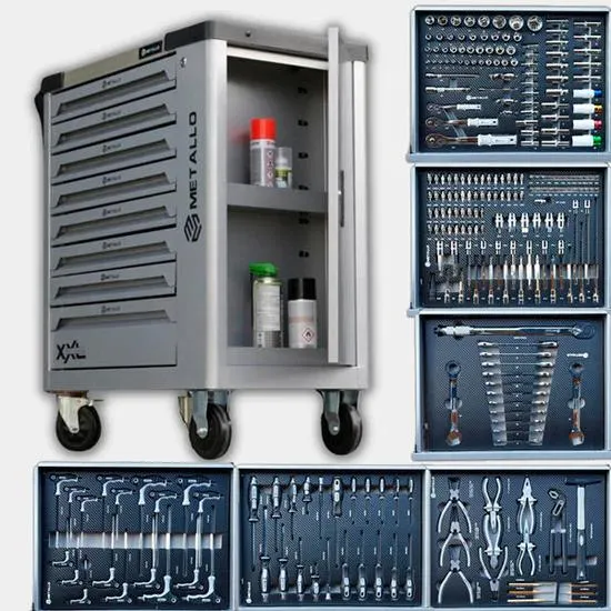 CARRO HERRAMIENTAS METALLO [266 PCS]