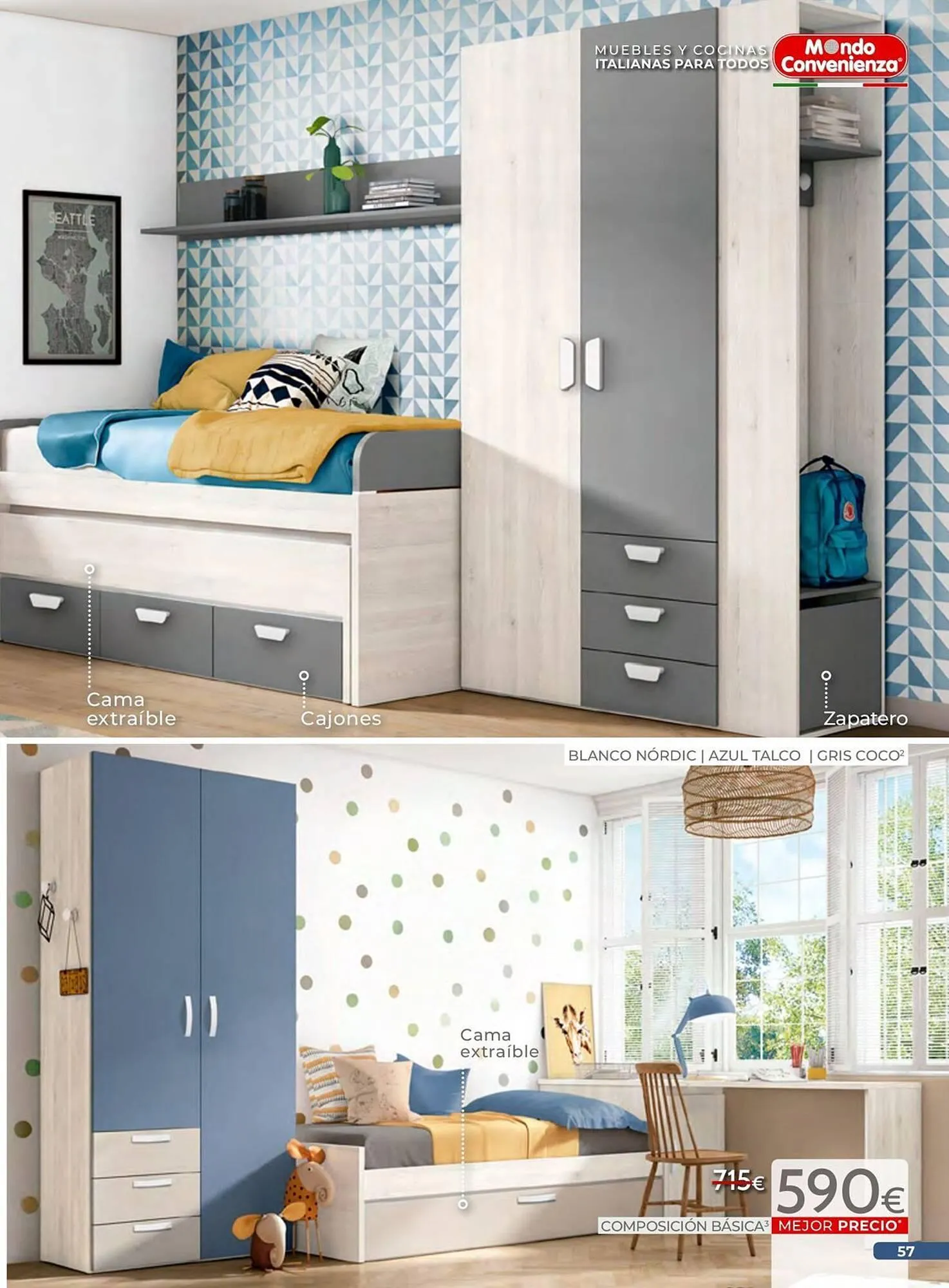 Catálogo de Folleto Mondo Convenienza 3 de junio al 15 de junio 2025 - Página 57