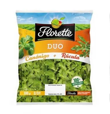 Ensalada canónigos y rúcula Florette 100g