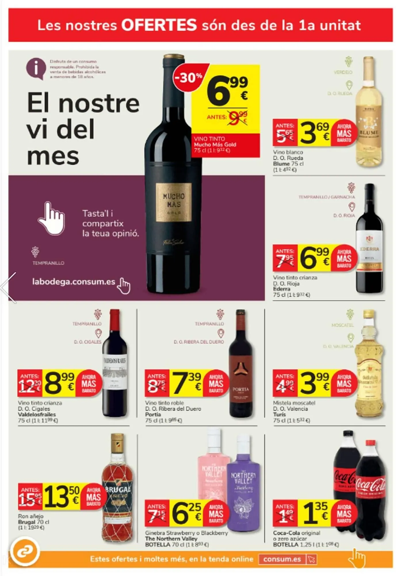 Catálogo de Catálogo Consum 23 de octubre al 19 de noviembre 2025 - Página 22