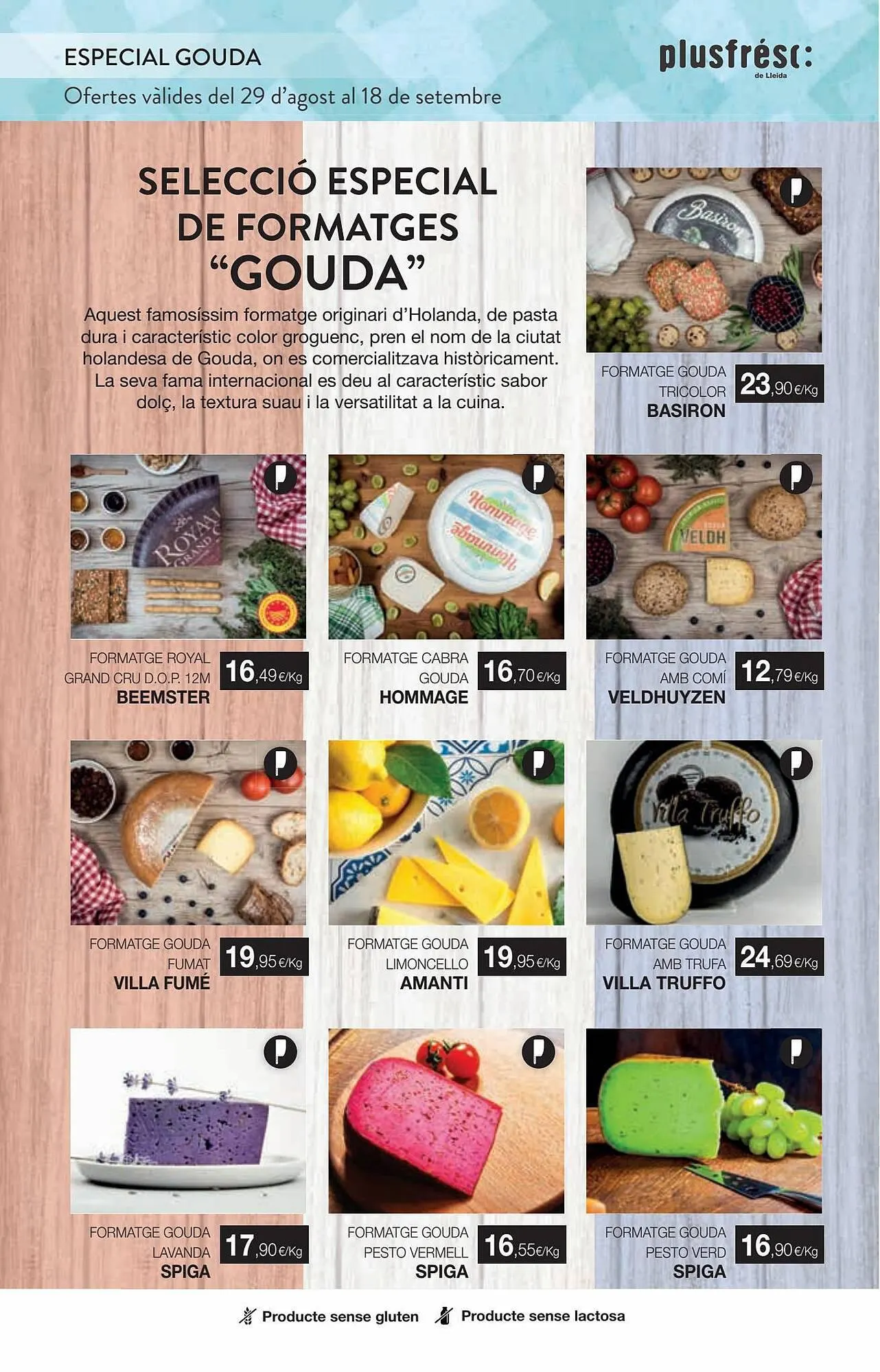 Catálogo de Folleto Plusfresc 29 de agosto al 18 de septiembre 2023 - Página 18
