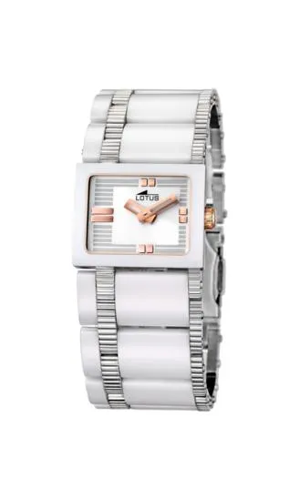 RELOJ DE MUJER LOTUS CON ESFERA PLATEADA 15597/2