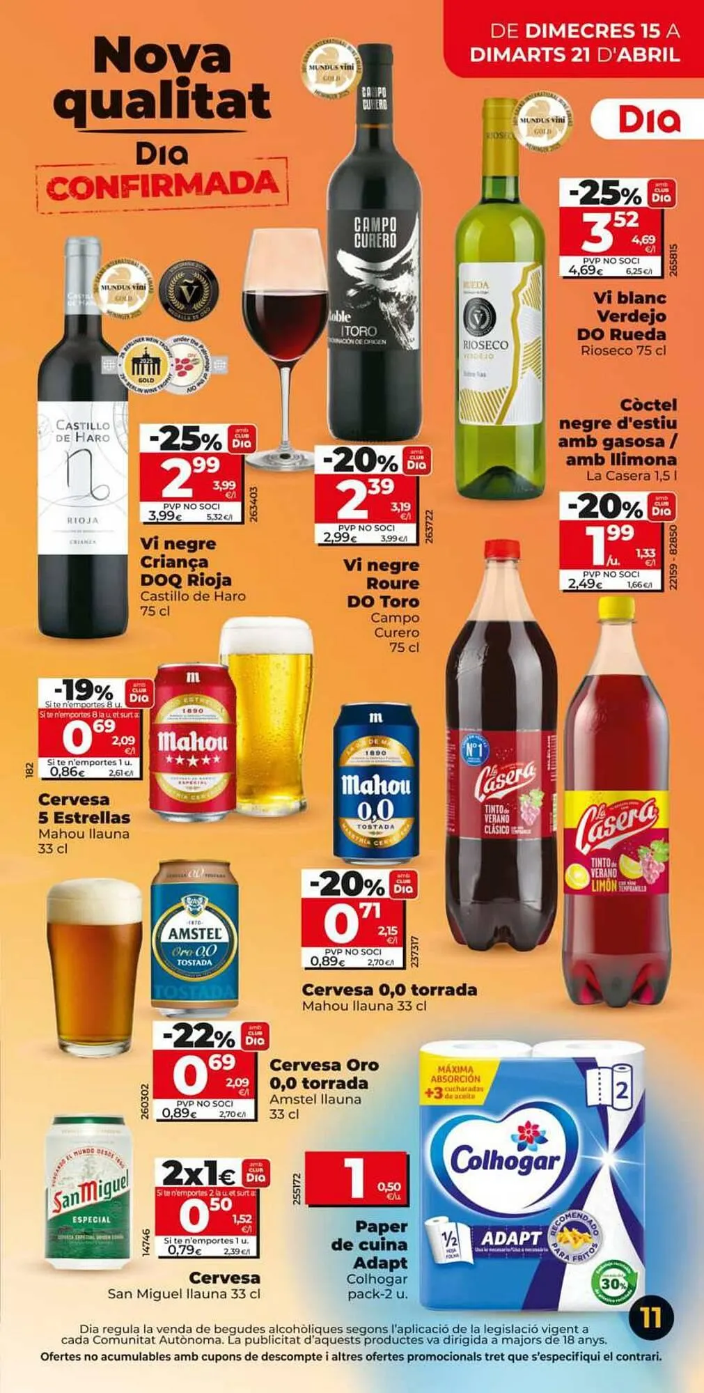 Catálogo de Catálogo Maxi Dia 15 de abril al 21 de abril 2026 - Página 11