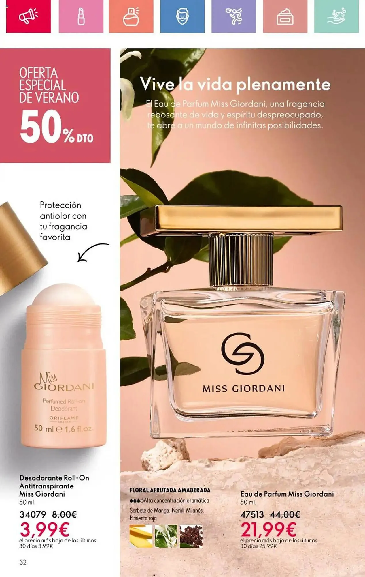 Catálogo de Folleto Oriflame 22 de junio al 12 de julio 2025 - Página 32