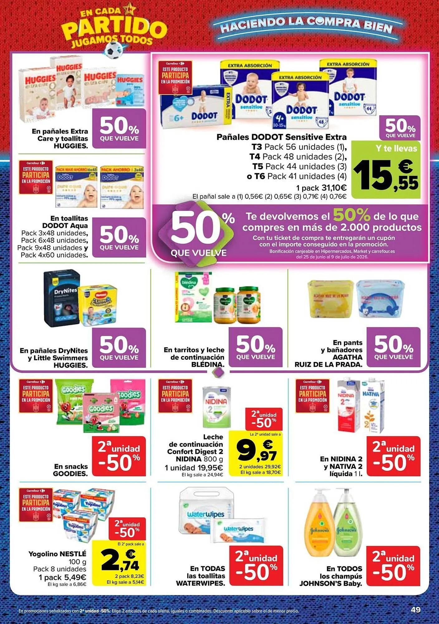 Catálogo de Folleto Carrefour 11 de junio al 24 de junio 2026 - Página 49