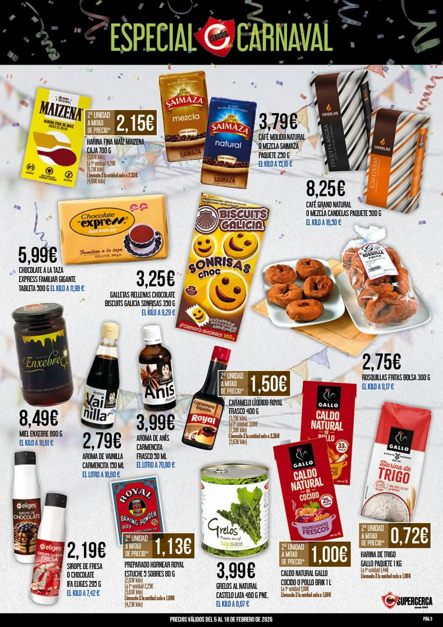 Catálogo de Folleto Claudio 5 de febrero al 18 de febrero 2026 - Página 3