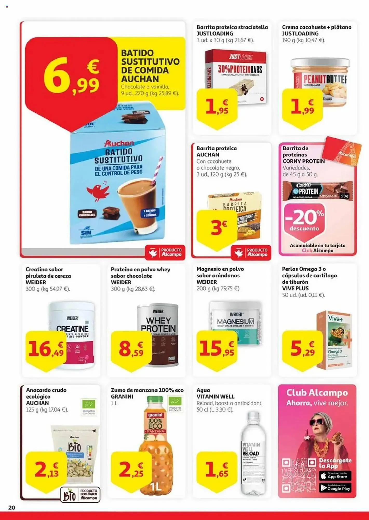 Catálogo de Folleto Alcampo 15 de julio al 29 de julio 2025 - Página 20
