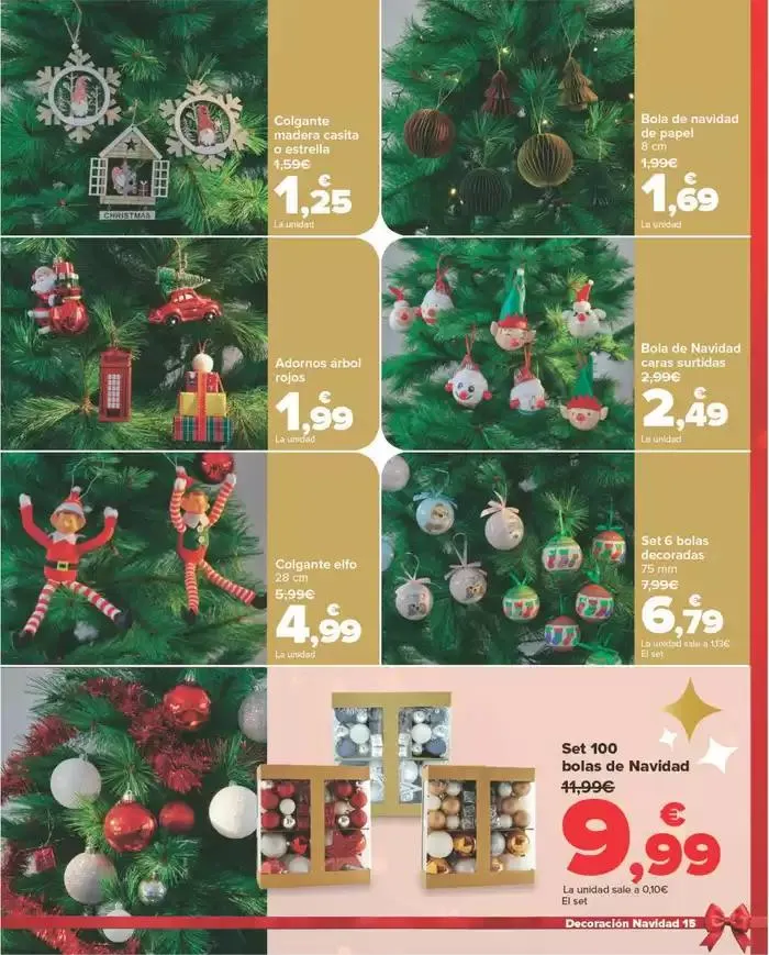 Catálogo de DECORACIÓN NAVIDAD 7 de noviembre al 9 de diciembre 2024 - Página 15