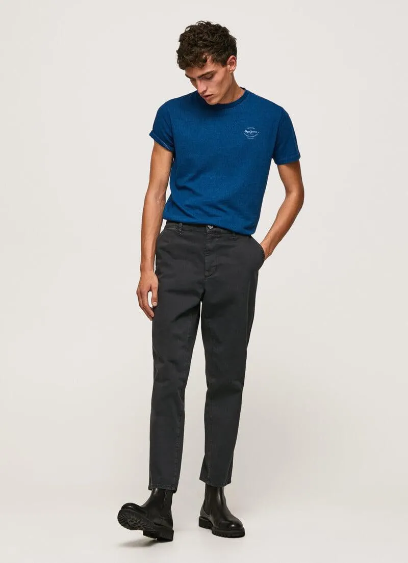 CAMISETA ALGODÓN LOGO ESTAMPADO