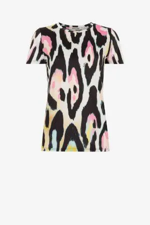 Camiseta con estampado Jaguar