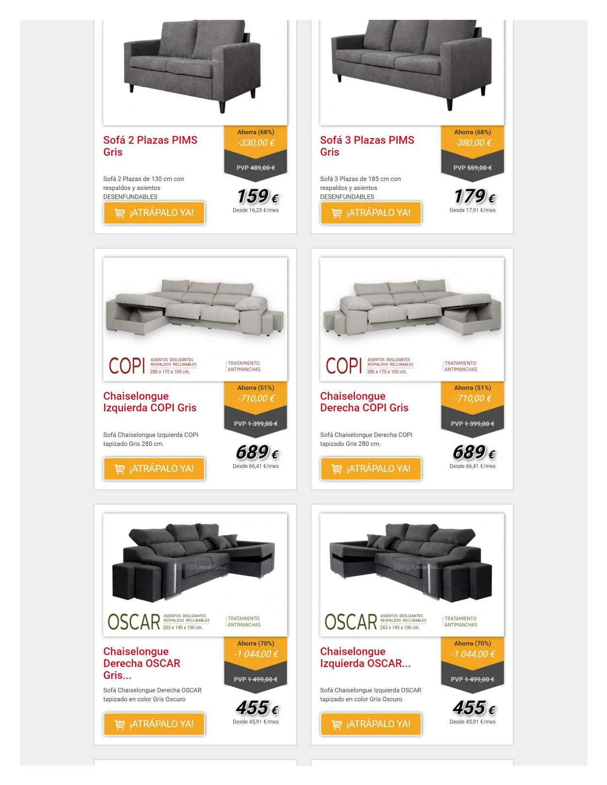 Catálogo de Atrapamuebles Oferta actual 26 de octubre al 8 de noviembre 2023 - Página 6