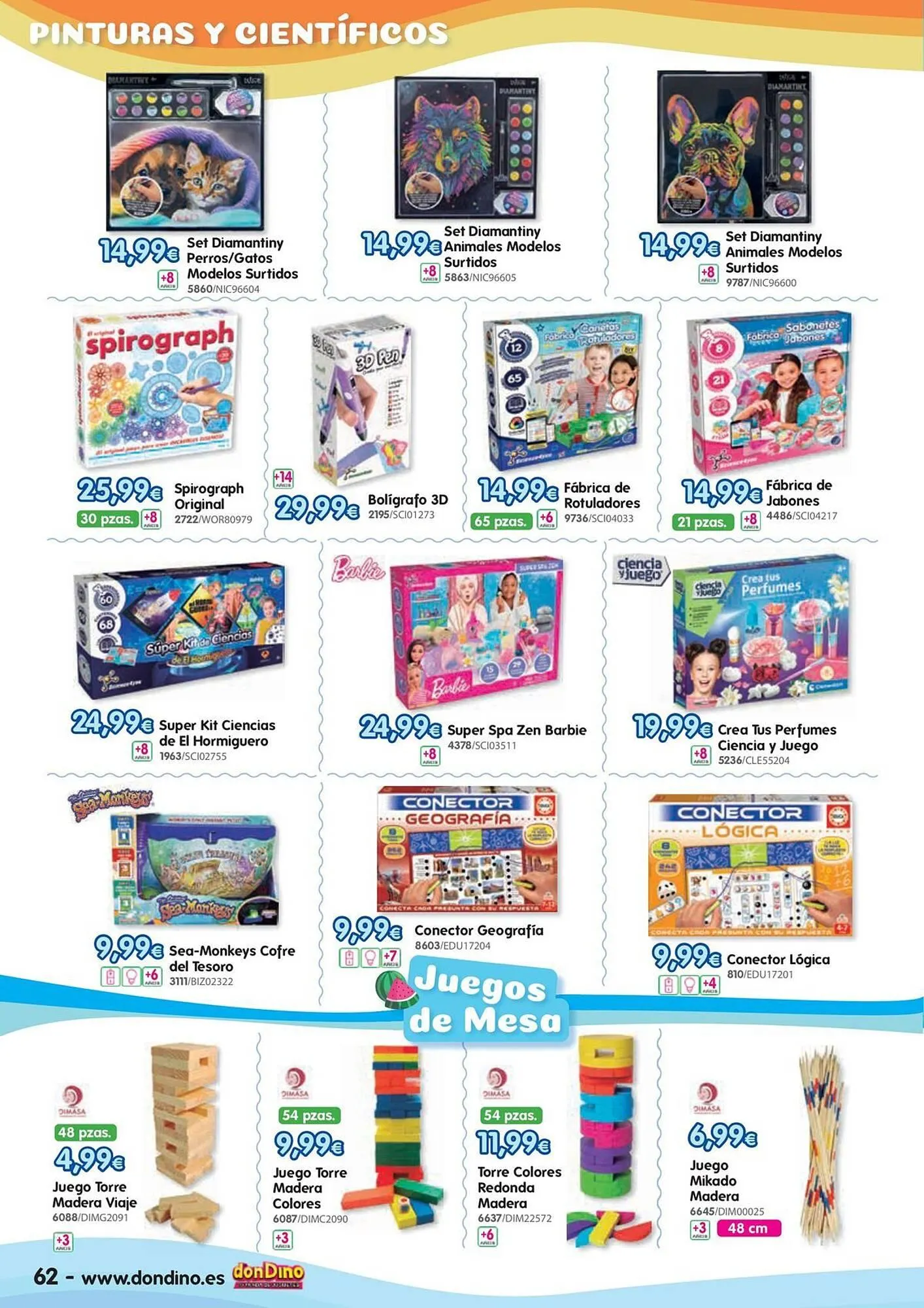 Catálogo de Folleto Don Dino 10 de junio al 30 de agosto 2025 - Página 62