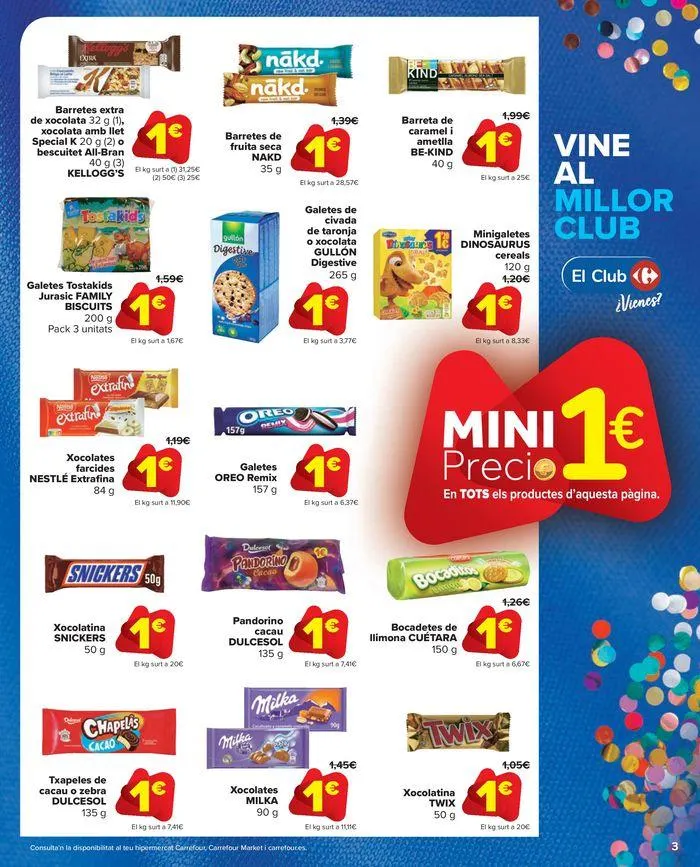 Catálogo de Mini Precio 1€ 10 de mayo al 23 de mayo 2024 - Página 3