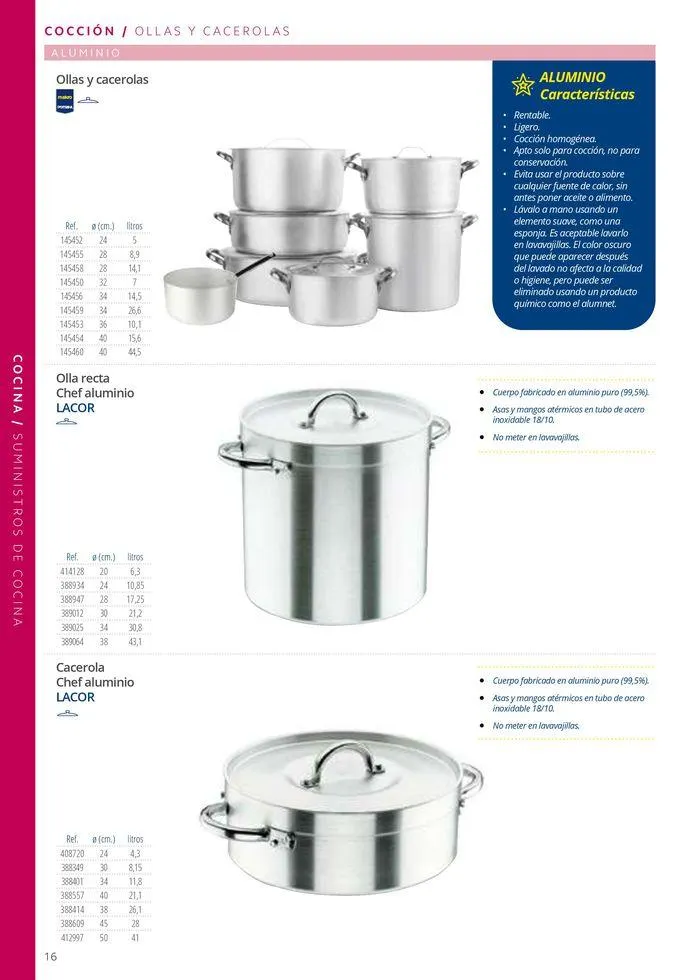 Catálogo de Equipamiento y suministros 23 de julio al 30 de noviembre 2024 - Página 16
