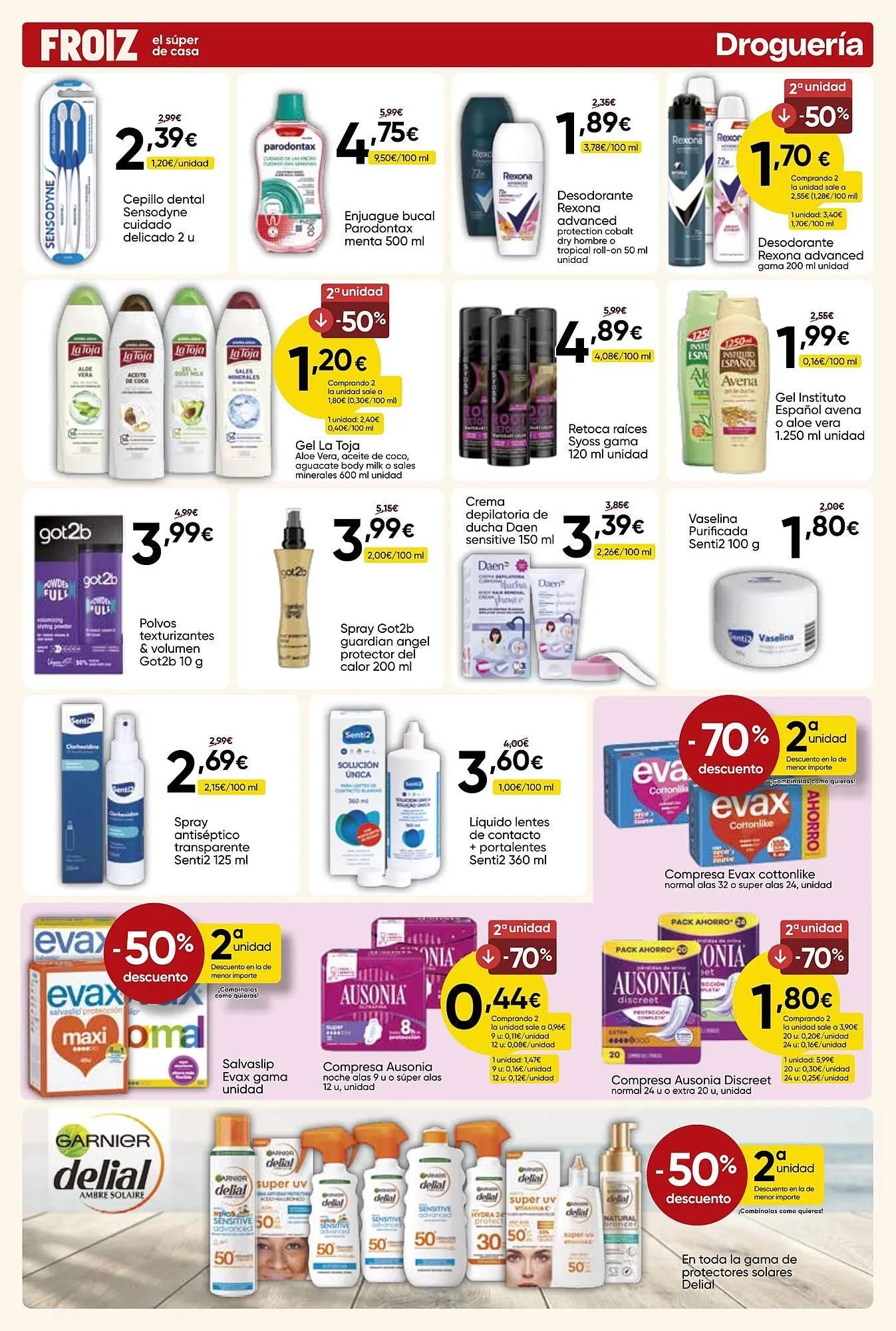 Catálogo de Folleto FROIZ 9 de abril al 27 de abril 2026 - Página 19
