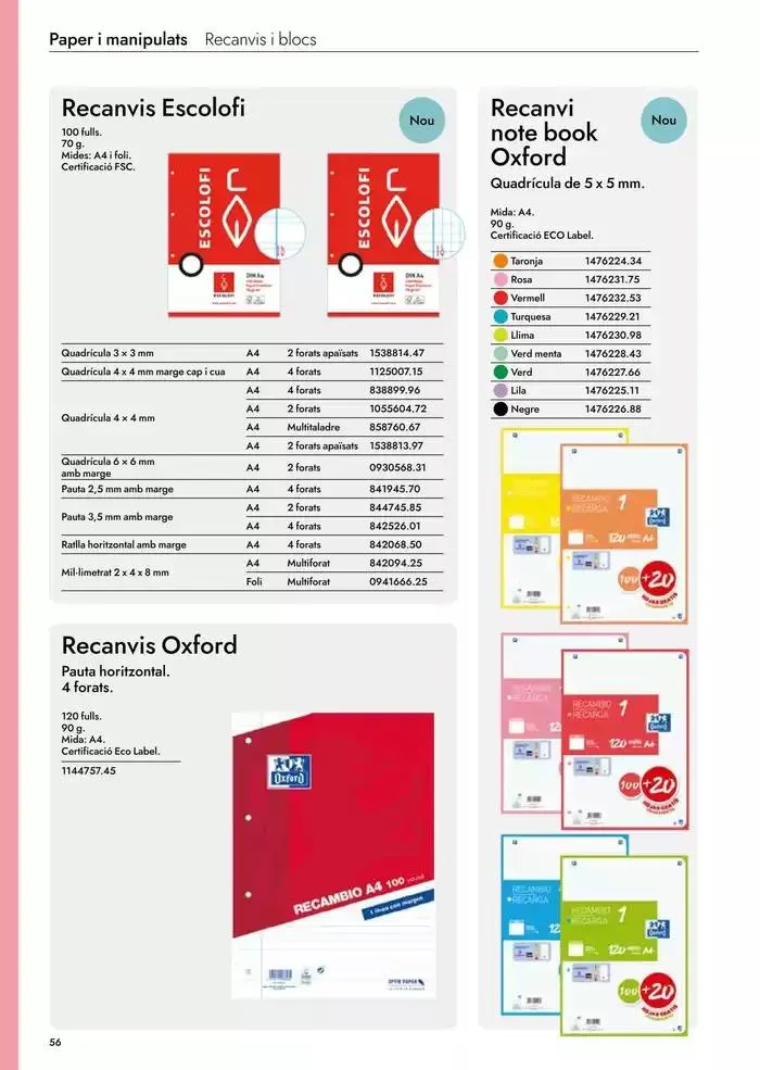 Catálogo de Catàleg Escolar 2025-2026 6 de mayo al 31 de diciembre 2026 - Página 58