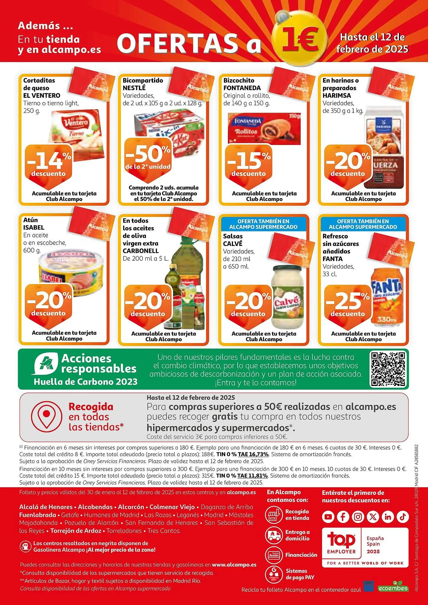 Catálogo de Folleto Alcampo 30 de enero al 12 de febrero 2025 - Página 34