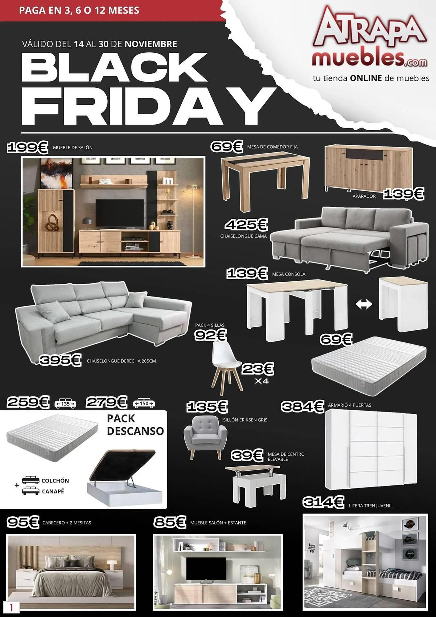 Catálogo de Catálogo Atrapamuebles 14 de noviembre al 30 de noviembre 2025 - Página 1
