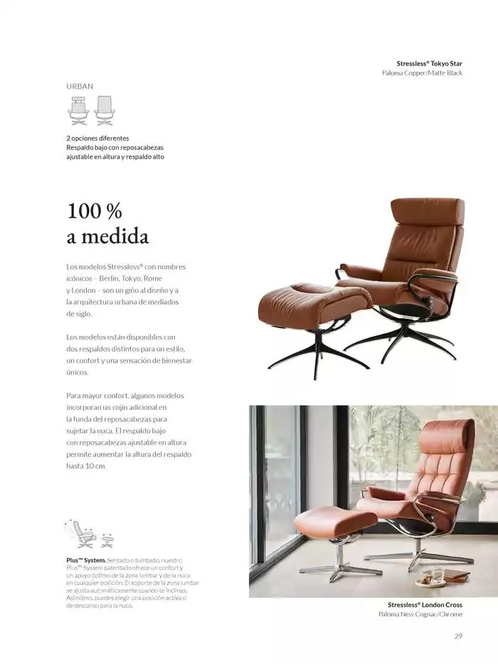 Catálogo de Catálogo Stressless 7 de marzo al 31 de agosto 2025 - Página 29